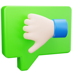 Thumbs Down Comment
