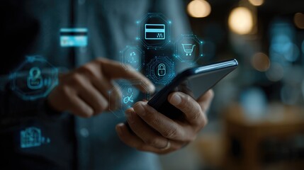 Exploring digital interaction with mobile devices at urban technology showcase indoor setting close-up view modern connectivity insights