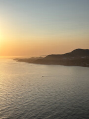 Sunset ocean beach. High quality