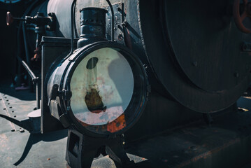  STEAM LOCOMOTIVE - Historic narrow gauge railway vehicle