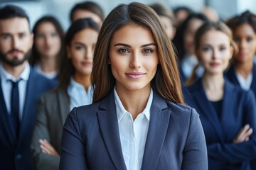 A visionary businesswoman leading a major corporate enterprise.