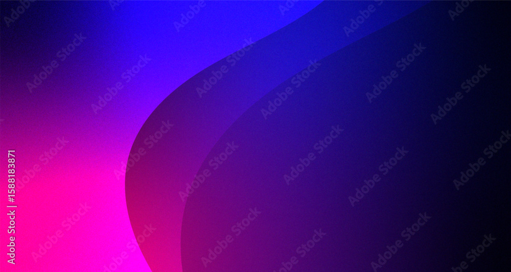 Poster futuristic abstract background with smooth gradient light flow and curved digital elements.