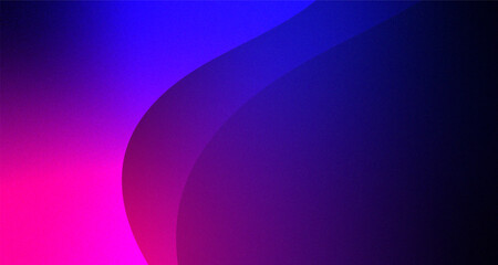 Naklejka na ściany i meble Futuristic abstract background with smooth gradient light flow and curved digital elements. 