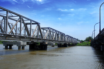 Kalutara Bridge over river
