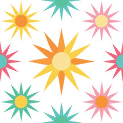 Layered Color Arches Seamless Background Design