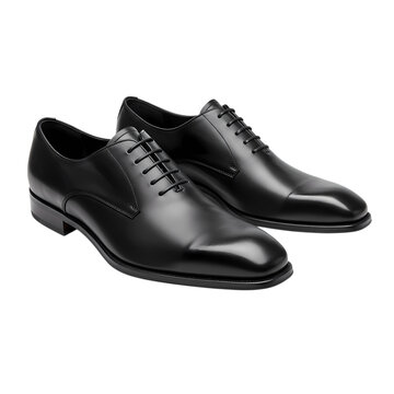 Elegant Black Leather Oxford Shoes: Perfect for Formal Occasions