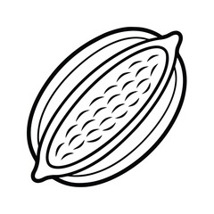 sunflower seeds black and white vector illustration 