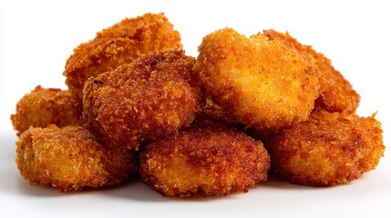 Fish Nuggets. Crispy Fried Snack with a Delicious Flavorful Twist