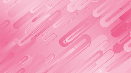 Magenta red color multiple shapes geometrical background, futuristic business background