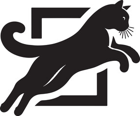 Cat Vector – Editable Flat Artwork