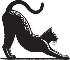 Cat Vector – Editable Flat Artwork