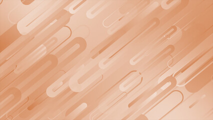 Orange color multiple shapes geometrical background, futuristic business background