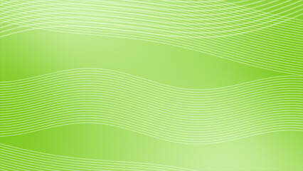 simple Lime green color minimal geometrical pattern waves background