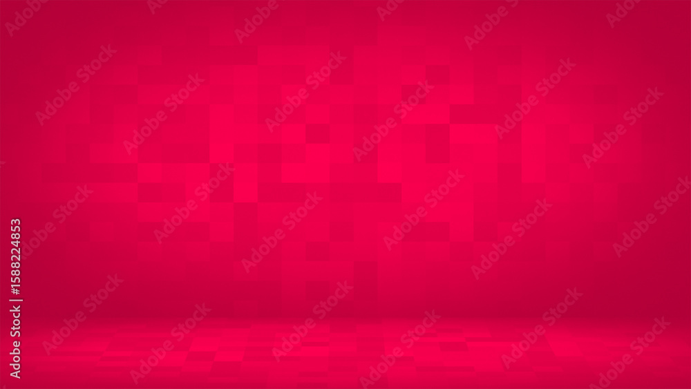 Poster magenta red color simple and classy empty room business background, elegant background