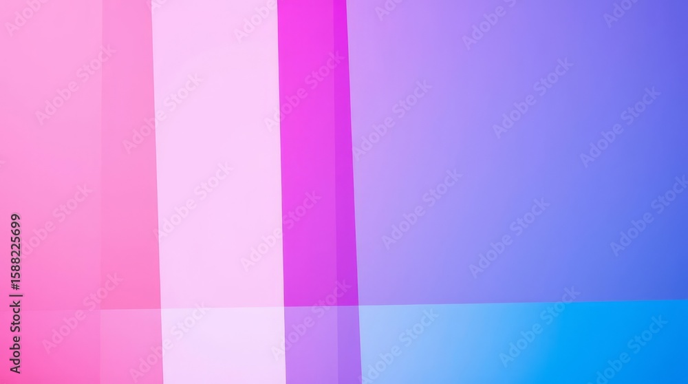 Poster abstract geometric gradient composition: a captivating blend of smooth color transitions, featuring 