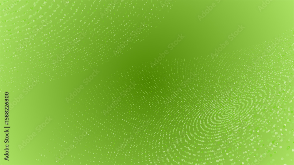 Poster lime green color simple and classy 3d elegant gradient background, 3d white particles background