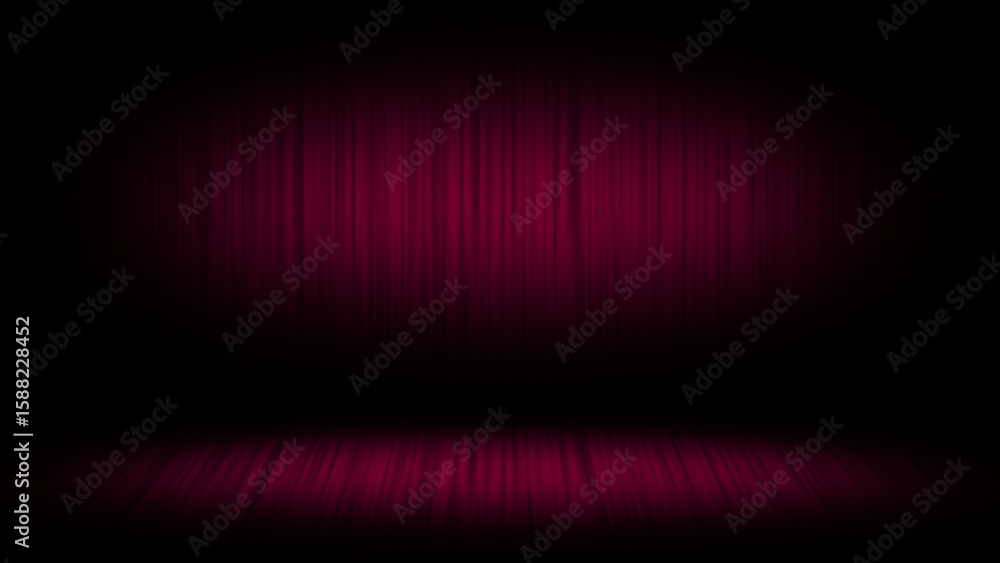 Poster magenta red color simple and classy dark empty room business background, elegant background