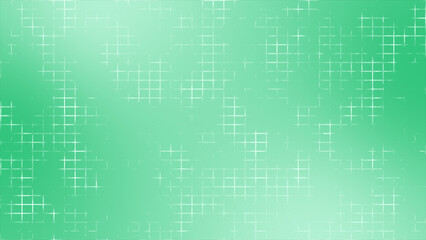 Turquoise color abstract grid pattern futuristic background ,slow motion small squares background