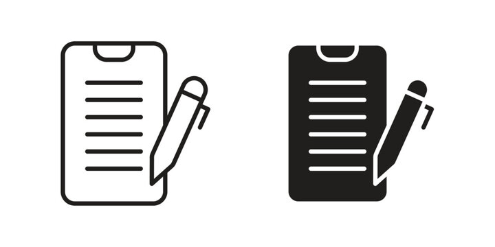 Wills and trusts icon line style graphic design .editable vectors.