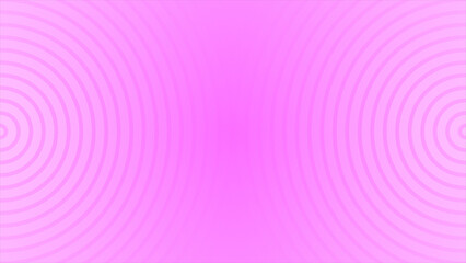 Simple and elegant repeating circular lines Pink color geometrical background