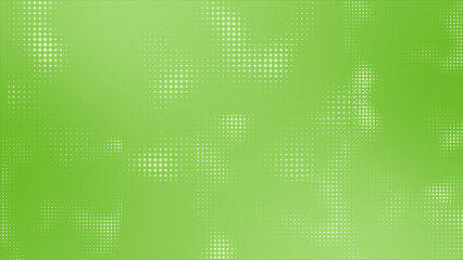 Simple and classy Lime green color small circles geometrical halftone dots futuristic background
