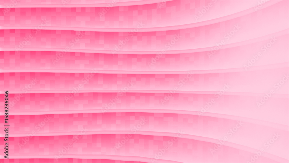 Poster magenta red color slow motion parallel stripes minimal geometrical background, simple box pattern pr