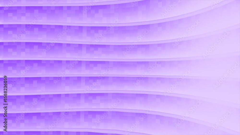 Aufkleber purple color slow motion parallel stripes minimal geometrical background, simple box pattern profess