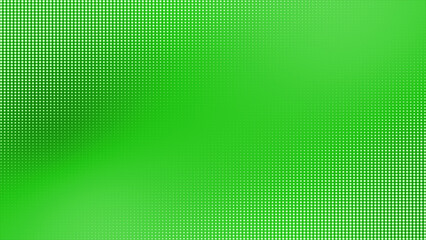 Green and white halftone circular dots design minimal geometrical background