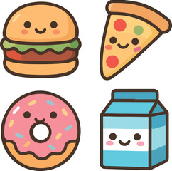fast food icons