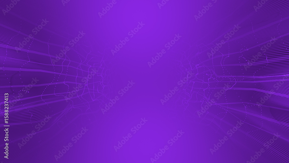 Poster clean and classy purple color abstract design wavy pattern geometrical abstract background