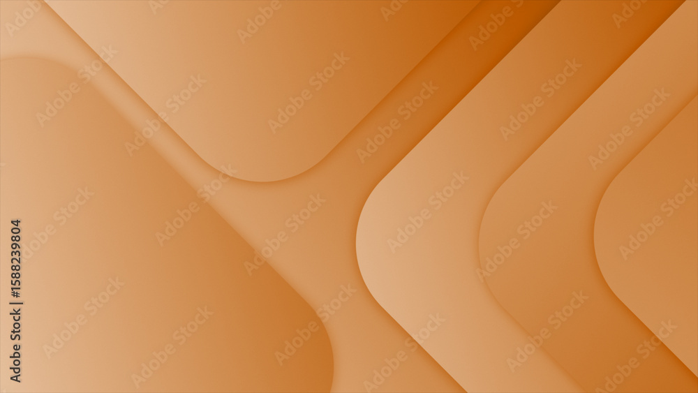 Poster simple and classy orange color square box design professional background