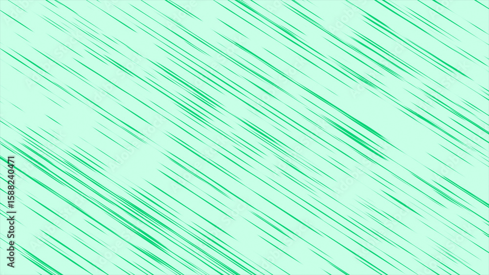 Poster turquoise color moving parallel lines on white background for professional and business purpose