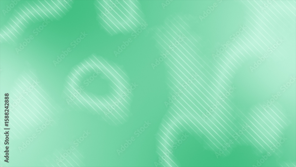 Aufkleber turquoise color abstract design geometrical background with parallel stripes