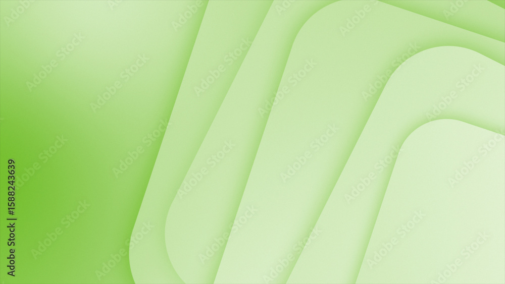 Aufkleber lime green color rotating box design geometrical simple background for presentation
