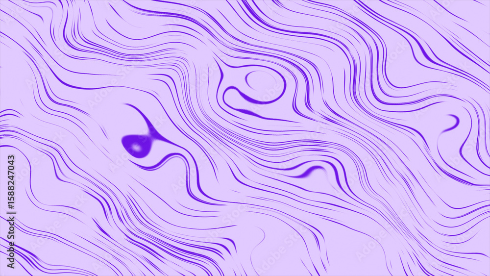Poster purple color 2d abstract cartoonistic diagonal lines on white color abstract background