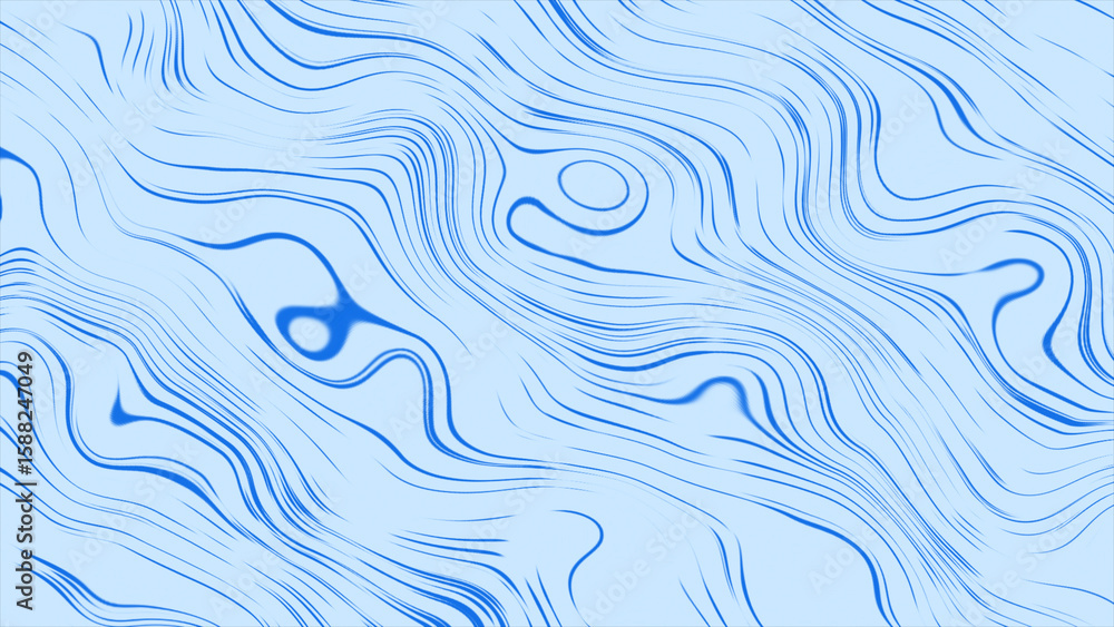 Poster royal blue color 2d abstract cartoonistic diagonal lines on white color abstract background