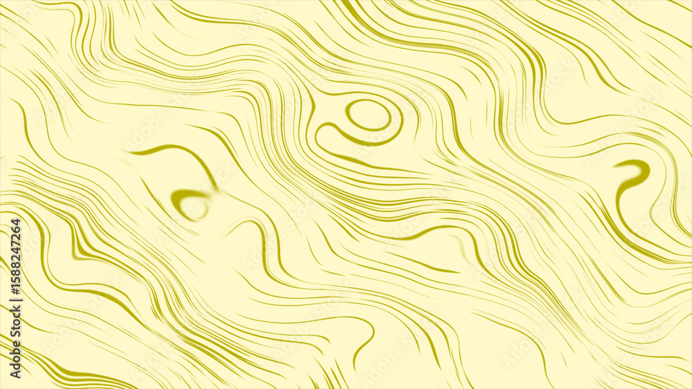 Poster yellow color 2d abstract cartoonistic diagonal lines on white color abstract background