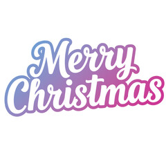 merry christmas text design