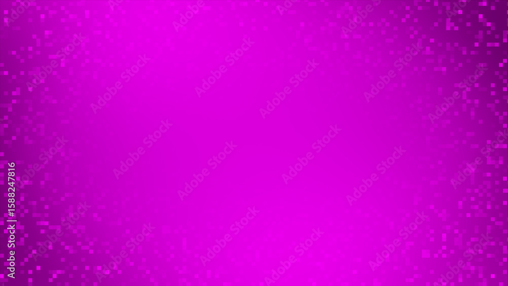 Poster simple box pattern geometrical digital pink color background with clean space for presentation