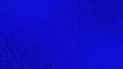 Blue color various different shapes minimal geometrical futuristic background