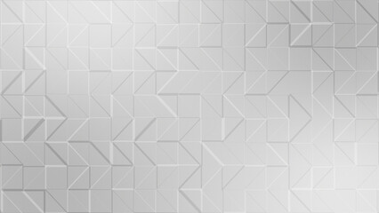 White and Black color various different shapes minimal geometrical futuristic background