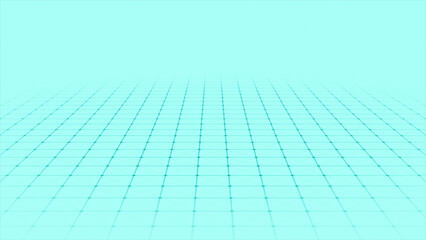 Fototapeta premium clean and clear Cyan professional background with black color grid moving slowly
