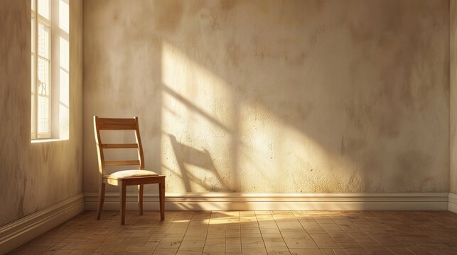 Psychological imagery illustrating avoidant attachment and emotional suppression