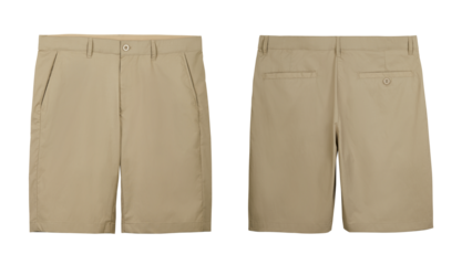 beige male pants isolated on background