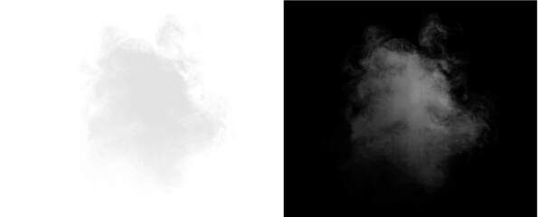 Isolated Smoke Trail   png   with Light Burn Effect