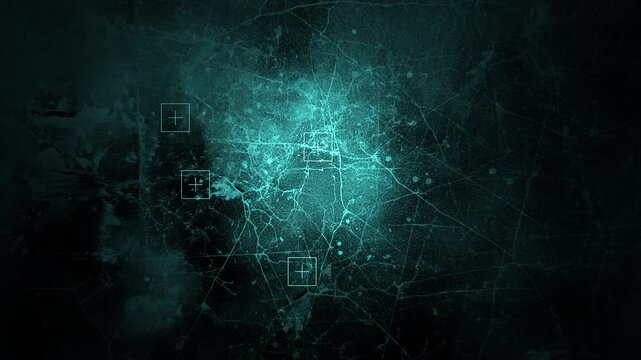 Satellite Surveillance System Tracking Targets from Space