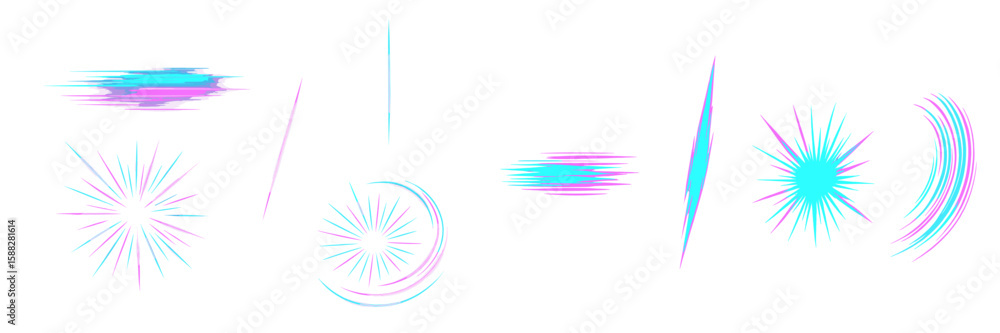 Poster bright abstract designs showcasing vibrant colors and dynamic shapes creating a visually engaging pa