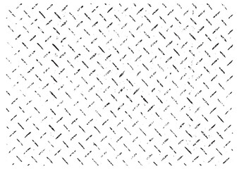 Back Grunge steel floor plate background in vitage light