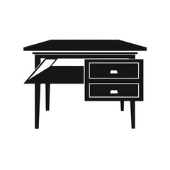 Open Backpack Silhouette School Bag Vector