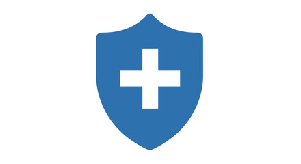 Obraz premium Health Protection Shield Symbol